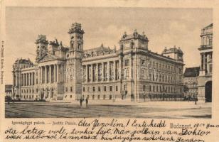 1904 Budapest V. Igazságügyi palota. Divald Károly 11. sz. (EK)