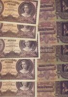 100db bankjegy egész világ régi és új magyarral T:II,III,IV