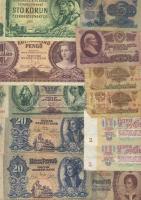 100db bankjegy egész világ régi és új magyarral T:II,III,IV