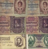 100db bankjegy egész világ régi és új magyarral T:II,III,IV