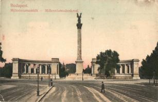 Budapest XIV. Milleniumi emlék (Hősök tere). Taussig A. 6747. (EK)