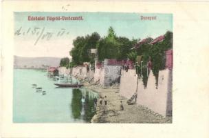 1911 Verőce, Nógrádverőce; Dunapart, hajómalom. Kiadja Lengyel Mór 161.
