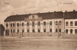 1917 Bicske, Kir. Járásbíróság (EK)