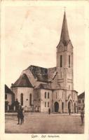 1928 Győr, Református templom (ragasztónyom / glue marks)