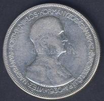 1930. 5A Ag "Horthy jobbra" T:3+