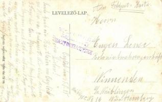 Cegléd, Kossuth tér, templom, üzlet. W. L. Bp. 6573. (fl)