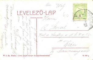 Óbecse, Stari Becej; Kir. Járásbíróság. W. L. Bp. Kiadja Lévai János / district court (EK)