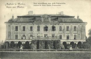 Nekcse, Nasice; Gróf Pejacsevich kastély. Kiadja Alexandra Eisler / Dvor grofa Marka Pejacsevicha / castle (EK)