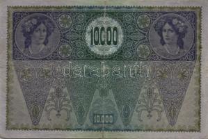 Ausztria 1918. Osztrák-Magyar Bank kiadása 10000K piros "Deutschösterreich" fny-sal (6x) T...