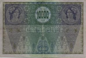 Ausztria 1918. Osztrák-Magyar Bank kiadása 10000K piros "Deutschösterreich" fny-sal (6x) T...