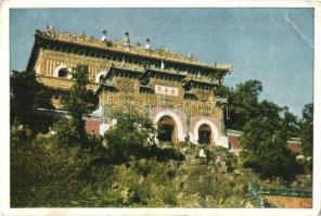 9 db MODERN kínai városképes lap / 9 modern Chinese town-view postcards