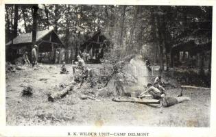 1937 B.K. Wilbur Unit at Camp Delmont, scouts (EK)
