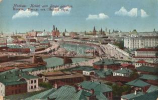 1916 Mosow, Moskau, Moscou; Kreml vom Berge gesehen / Kremlin (EK)