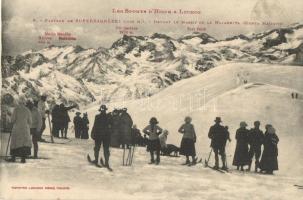 Les sports dHiver a Luchons / winter sport, skiing