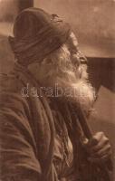 A 110 years old Jew of Tiberias (Palestine). Judaica. Jamal Bros No. 48.