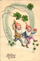 25 db RÉGI üdvözlőlap sok lithoval vegyes minőségben: húsvét, karácsony, pünkösd, újév / 25 pre-1945...