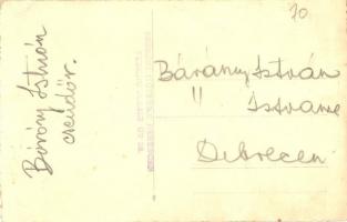 Bárány István csendőr / Hungarian gendarme. Berzéki photo (EK)