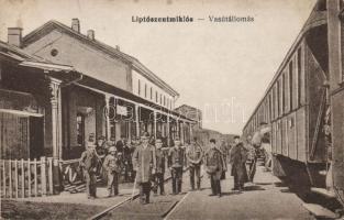 Liptószentmiklós railway station