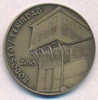 2010. "II. Rákóczi Ferenc 1676-1735 / Rodostó - Tekirdag" Br emlékérem (29mm) T:1