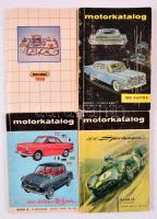 1959, 1989 Motorkatalog, 3 db + 1 db Matchbox katalógus, angol és német nyelven