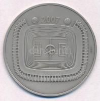 Rónay Attila (1971-)  2007. "Puskás Ferenc 1927-2006" patinázott Ag emlékérem (15,6g/0.999...
