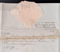 1832 Vöröskői gróf Pálffy Fidél (1788-1864) tárnokmester, főkancellár, árva megyei főispán saját kéz...