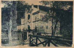 Trencsénteplic, Trencianske Teplice; zsinagóga, izraelita templom / synagogue. Joza Holas (Rb)