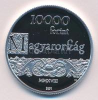 2018. 10.000Ft Ag "450 éves az Unitárius Egyház" tanúsítvánnyal T:PP