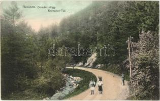 Resica, Resita; Dománi-völgy / Doman valley - 2 db régi képeslap / 2 pre-1945 postcards