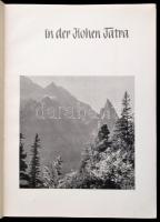 Saysse-Tobiczyk, Kazimierz: In der Hohen Tatra. Warschau, Polonia-Verlag. Kiadói egészvászon kötés, ...