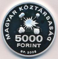 2008. 5000Ft Ag "Teller Ede" tanúsítvánnyal, T:PP  Adamo EM214