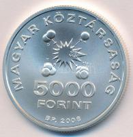 2008. 5000Ft Ag "Teller Ede" tanúsítvánnyal, T:BU  Adamo EM214