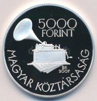 2007. 5000Ft Ag "Kodály Zoltán" tanúsítvánnyal,  T:PP Adamo EM211