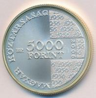 2006. 5000Ft Ag "1956-os forradalom 50. évfordulója" tanúsítvánnyal T:BU 
Adamo EM206
