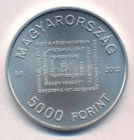 2012. 5000Ft Ag "Örkény István születésének 100. évfordulója" Tanúsítvánnyal T:BU