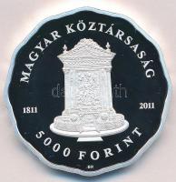 2011. 5000Ft Ag "Deák téri Evangélikus Templom" tanúsítvánnyal T:PP Adamo EM240