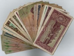 85db-os vegyes magyar magyar pengő bankjegy tétel T:vegyes