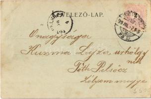 1899 Orsova, Canal beim eisernen Thor / Hajózási csatorna a Vaskapunál. Hutterer G. kiadása / ship s...