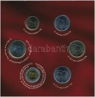 2012. 5Ft-200Ft (6xklf) elsőnapi veret, forgalmi sor dísztokban "Magyarország Alaptörvénye"...
