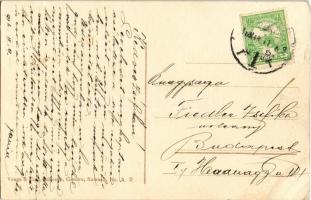 1916 Skiing, winter sport. Vouga & Cie. No. A. 2. litho s: Pellegrini