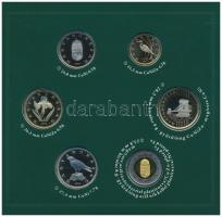 2012. 5-200Ft (6xklf) forgalmi szett, dísztokban T:PP