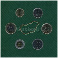 2012. 5-200Ft (6xklf) forgalmi szett, dísztokban T:BU