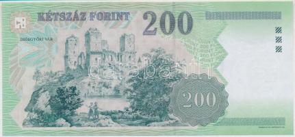 2009. 200Ft elsőnapi veret díszcsomagolásban + 2006. 200Ft "FB" "Búcsú a 200Ft-os ban...