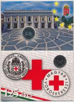 2006. 50Ft 125 éves a Magyar Vöröskereszt első napi veret számozott emléklapon + 2007. 50Ft Római Szerződés elsőnapi veret számozott emléklapon T:1