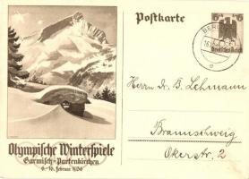 1936 Olympische Winterspiele Garmisch-Partenkirchen / Winter Olympics in Garmisch-Partenkirchen; 6+4 Ga. s: Diebitsch