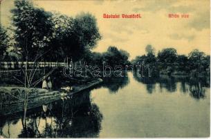 1908 Vésztő, Körös folyó viza és partja. W.L. 1530.