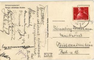 Érsekvadkert, Hangya szövetkezet főüzlete és saját kiadása, Kocsma, Hombar terménykészletek