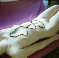 cca 1981 Leletek, 7 db vintage negatív + 1 db mai nagyítás, de nem a tételben levő negatívokról, 4x6...