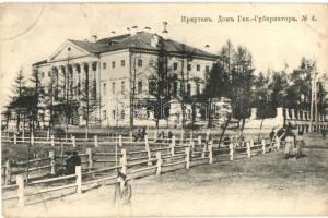 Irkutsk, Dom gen.-gubernatora / house of the Governor general, villa. Phototypie Scherer, Nabholz & Co. (EK)