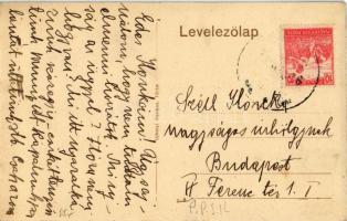 1918 Törtel, Róka kápolna, Újhelyi Ferenc kereskedése és saját kiadása